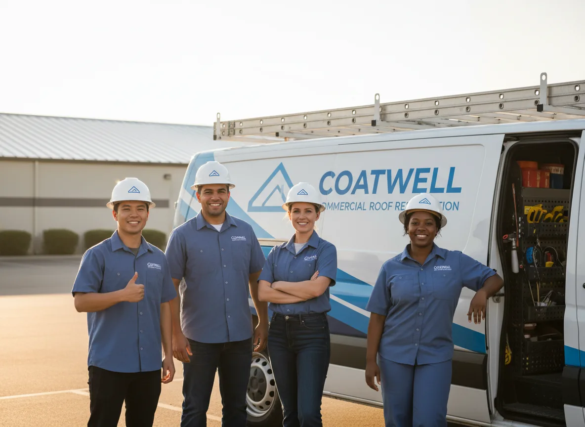 Commercial roof coating company in Arnett, WV